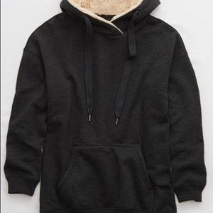 AERIE OVERSIZED COZIEST SPRING STREET HOODIE XS